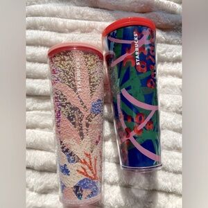Starbucks Tumblers- WILL SEPARATE, just make an offer and let me know which one!